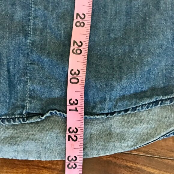 Ci Sono Denim Collection Women's Button Front Blue Jean Denim Dress.‎ Size S - Picture 11 of 11